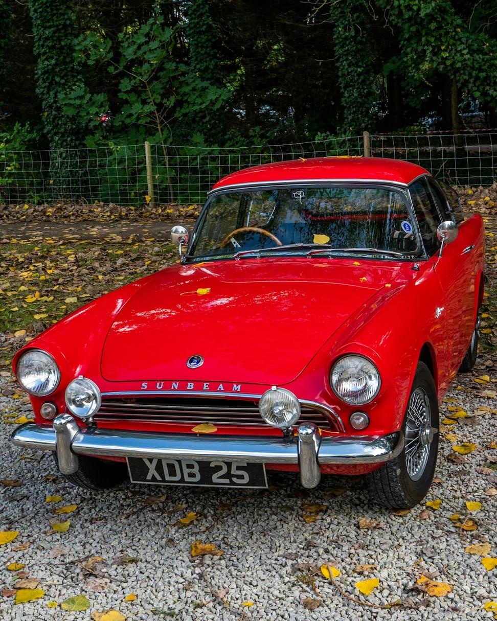 Restored classic car